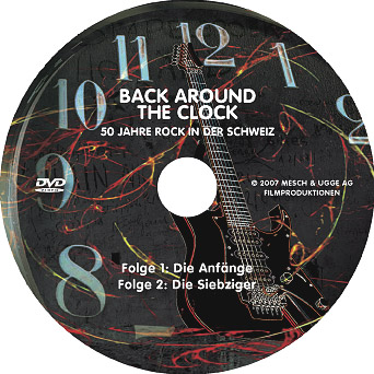 back around the clock DVD Label Teil 3 + 4