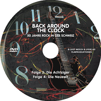 back around the clock DVD Label Teil 3 + 4